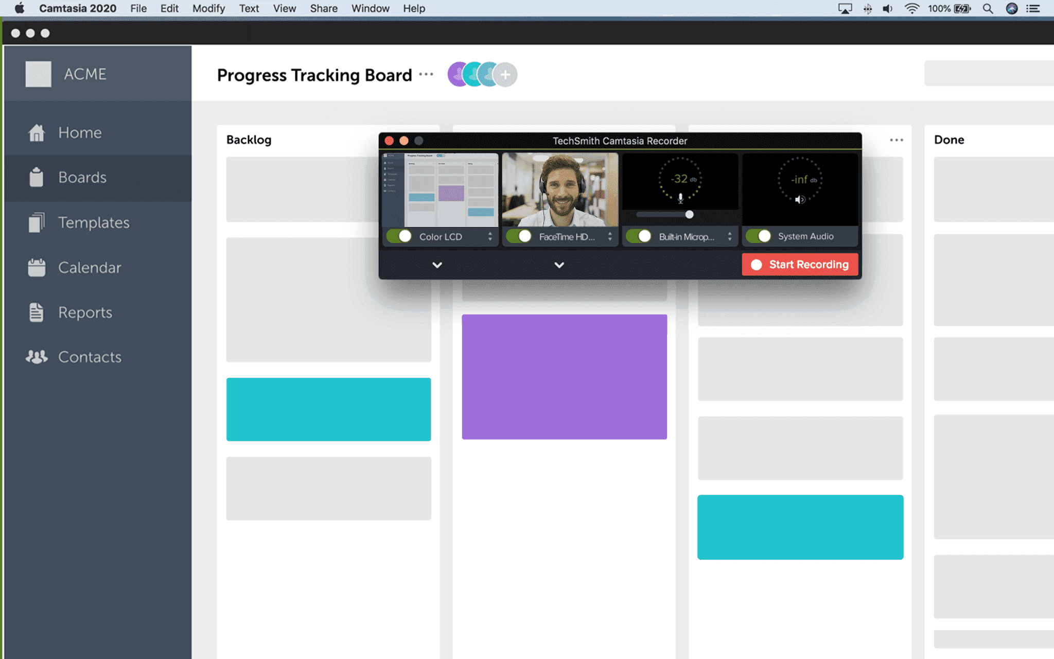 Recorder Camtasia Recorder Screenshot
